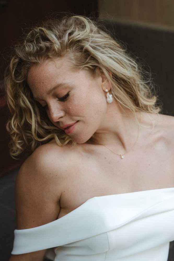 Tiny Pearls: Perlen Kette | vergoldet, rosévergoldet, silber