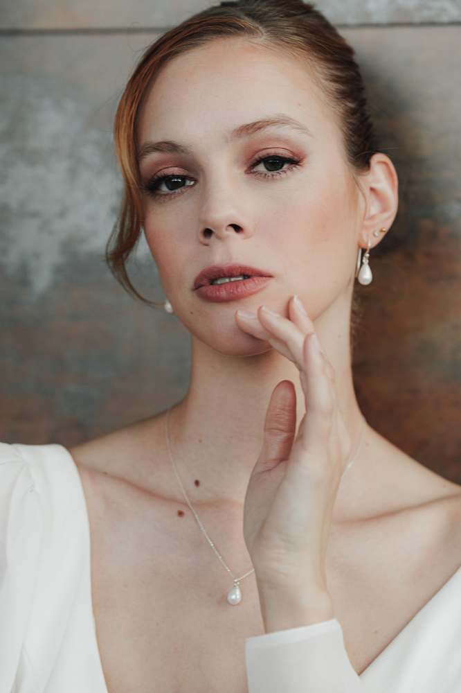 Bridal Jewelry: Perlenkette | vergoldet, rosévergoldet, silber