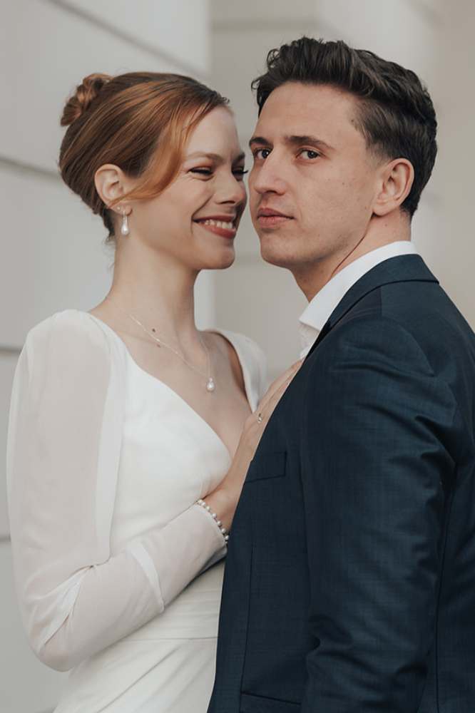 Bridal Jewelry: Perlenkette | vergoldet, rosévergoldet, silber