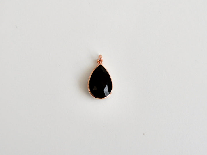 Delicate Drops: Satellite Kette Black Onyx | vergoldet, rosévergoldet, silber