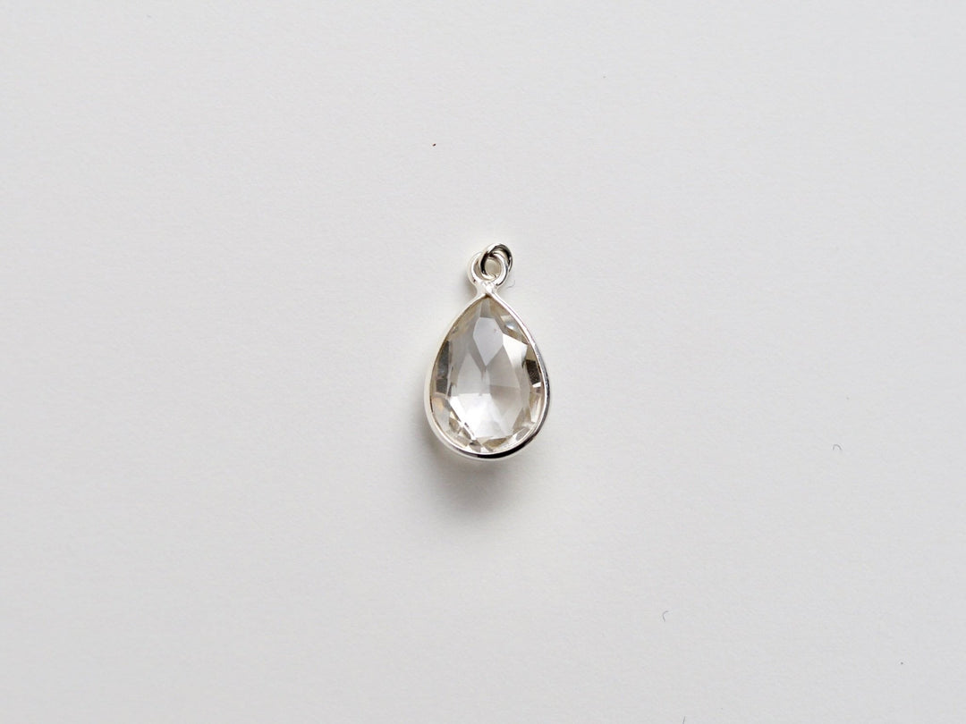 Delicate Drops: Satellite Kette Rock Crystal | vergoldet, rosévergoldet, silber