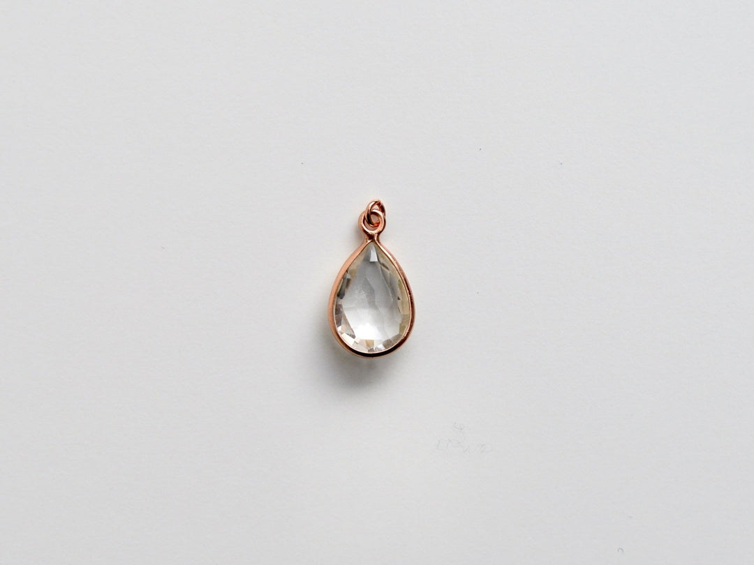Delicate Drops: Satellite Kette Rock Crystal | vergoldet, rosévergoldet, silber