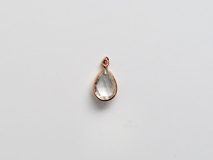 Delicate Drops: Satellite Kette Rock Crystal | vergoldet, rosévergoldet, silber
