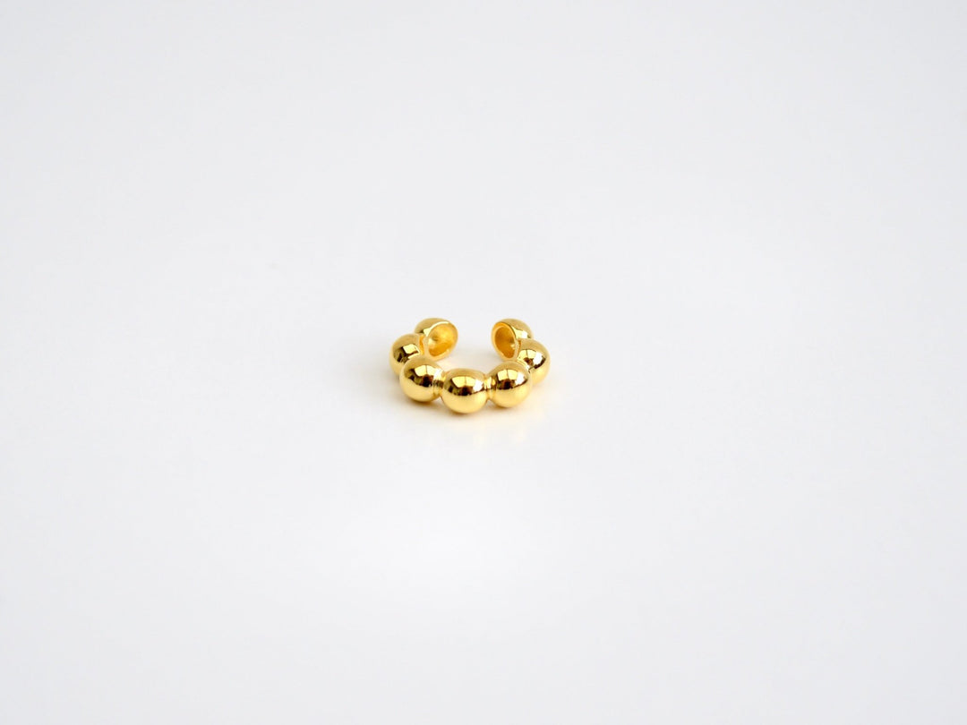 Dotted Collection: Chunky Earcuff  | vergoldet