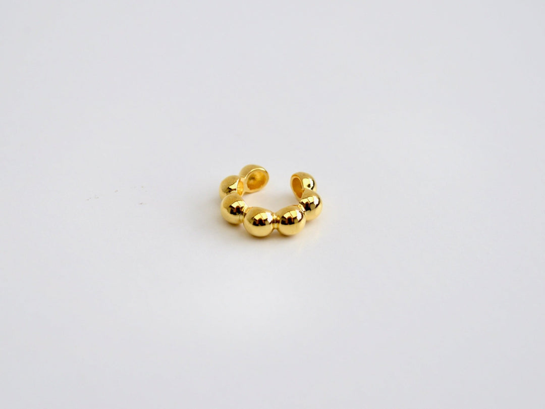 Dotted Collection: Chunky Earcuff  | vergoldet