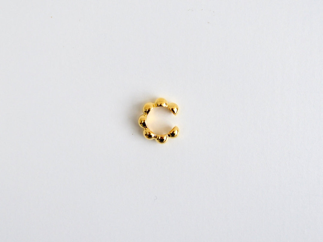 Dotted Collection: Chunky Earcuff  | vergoldet