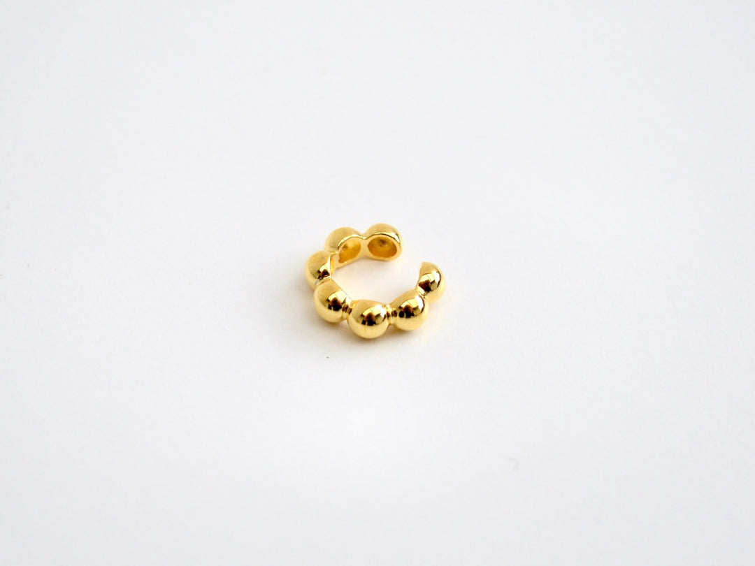 Dotted Collection: Chunky Earcuff  | vergoldet