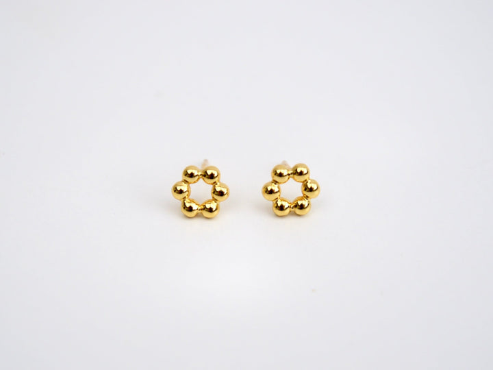 Dotted Collection: Ohrstecker | vergoldet