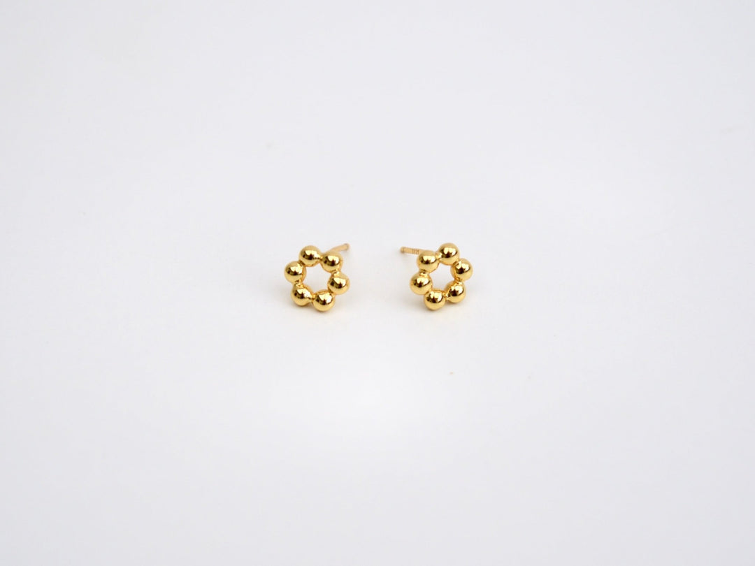 Dotted Collection: Ohrstecker | vergoldet