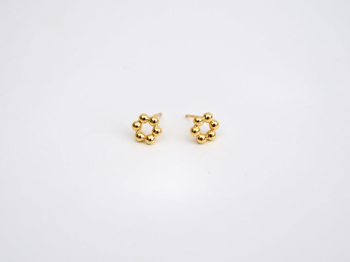 Dotted Collection: Ohrstecker | vergoldet