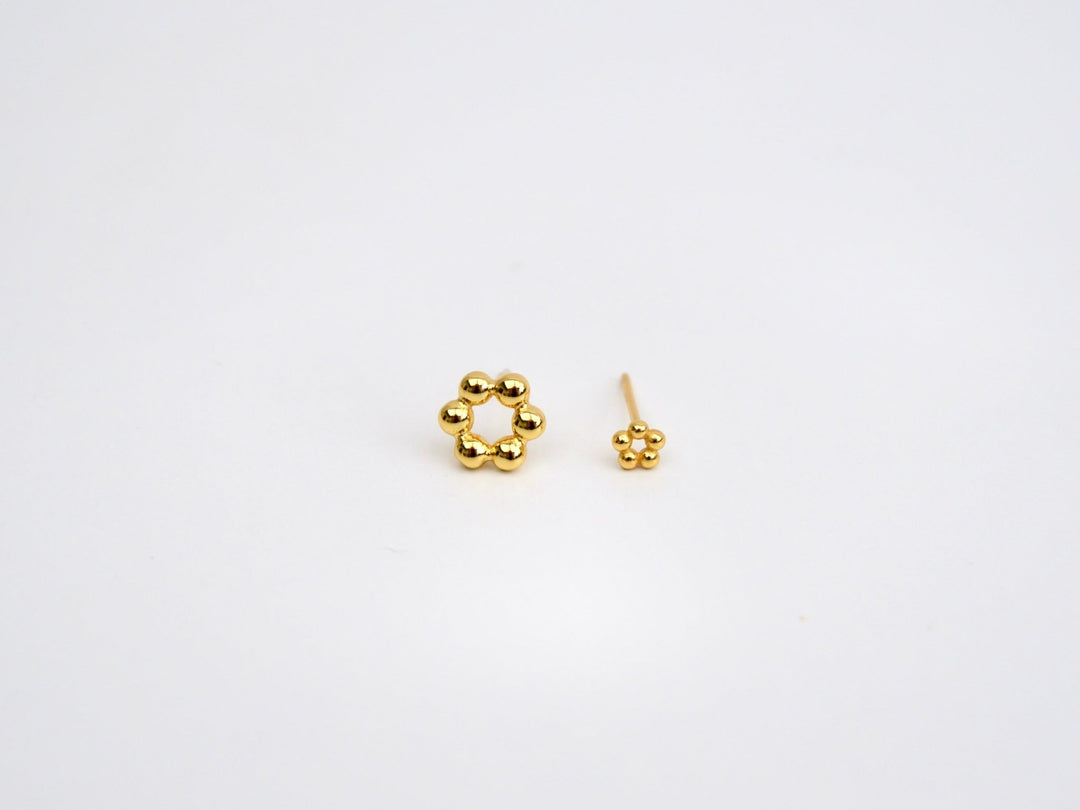 Dotted Collection: Ohrstecker | vergoldet