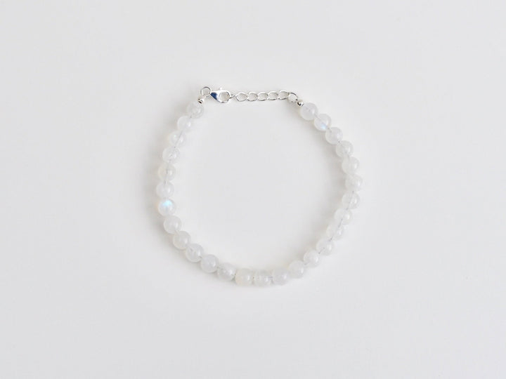 Gem Love: Mondstein Armband | vergoldet, rosévergoldet, silber