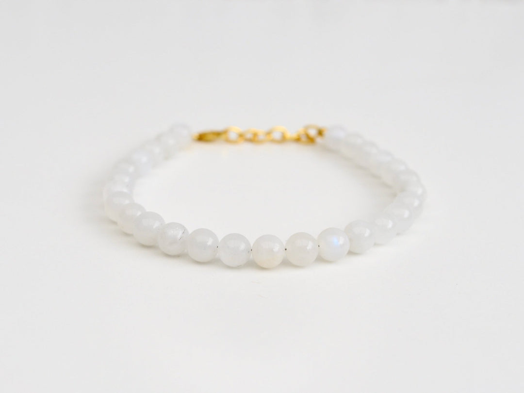 Gem Love: Mondstein Armband | vergoldet, rosévergoldet, silber