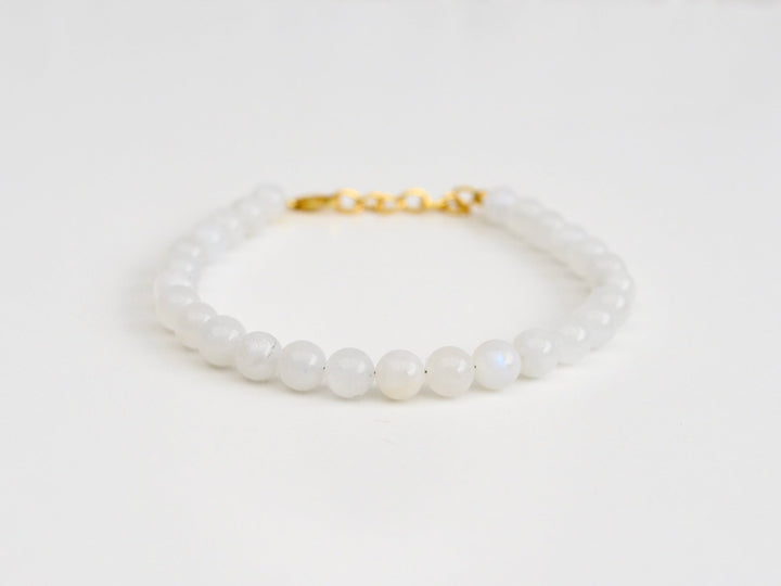 Gem Love: Mondstein Armband | vergoldet, rosévergoldet, silber