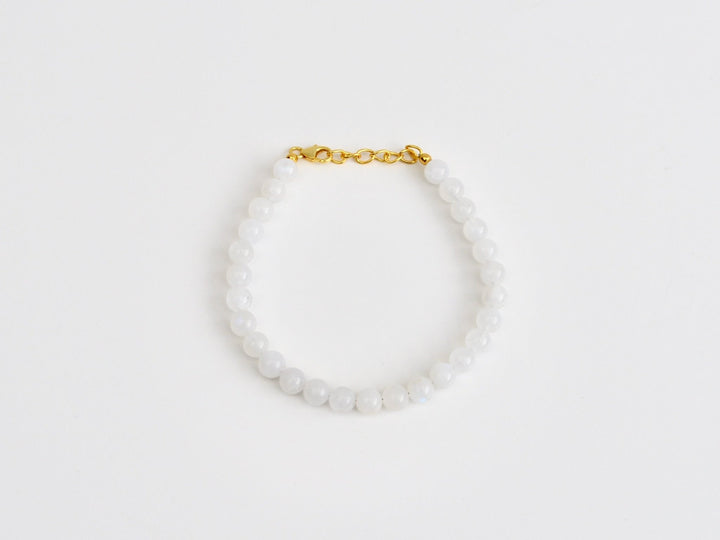 Gem Love: Mondstein Armband | vergoldet, rosévergoldet, silber