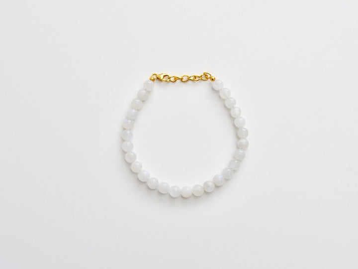 Gem Love: Mondstein Armband | vergoldet, rosévergoldet, silber