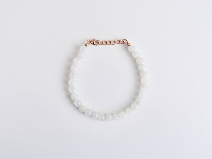Gem Love: Mondstein Armband | vergoldet, rosévergoldet, silber