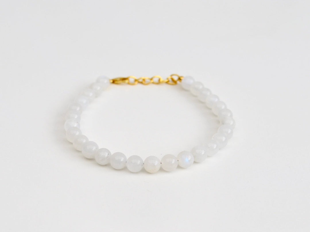 Gem Love: Mondstein Armband | vergoldet, rosévergoldet, silber