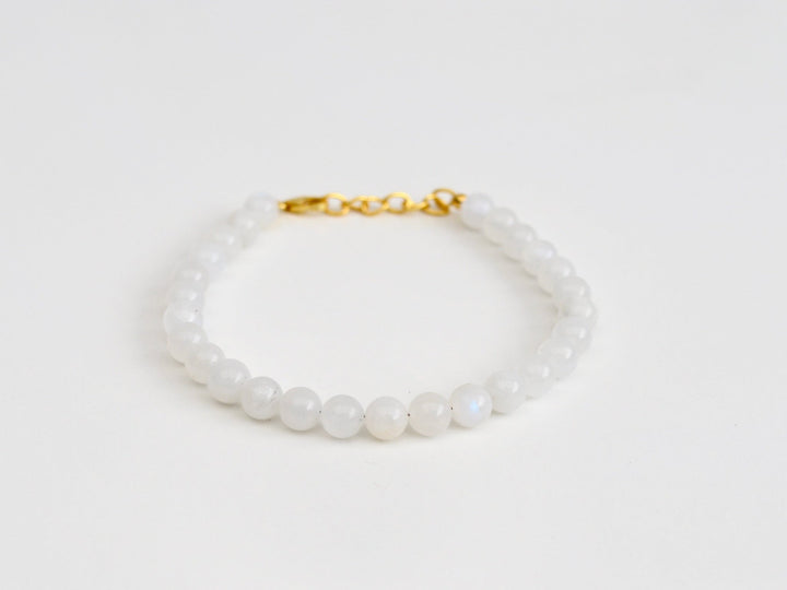 Gem Love: Mondstein Armband | vergoldet, rosévergoldet, silber