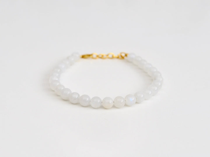 Gem Love: Mondstein Armband | vergoldet, rosévergoldet, silber