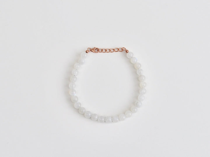 Gem Love: Mondstein Armband | vergoldet, rosévergoldet, silber