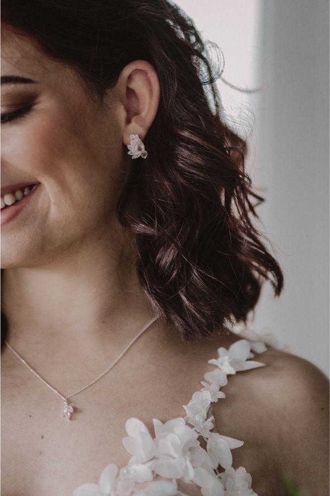 Gracie: Blauer Topas Kette | vergoldet, rosévergoldet, silber