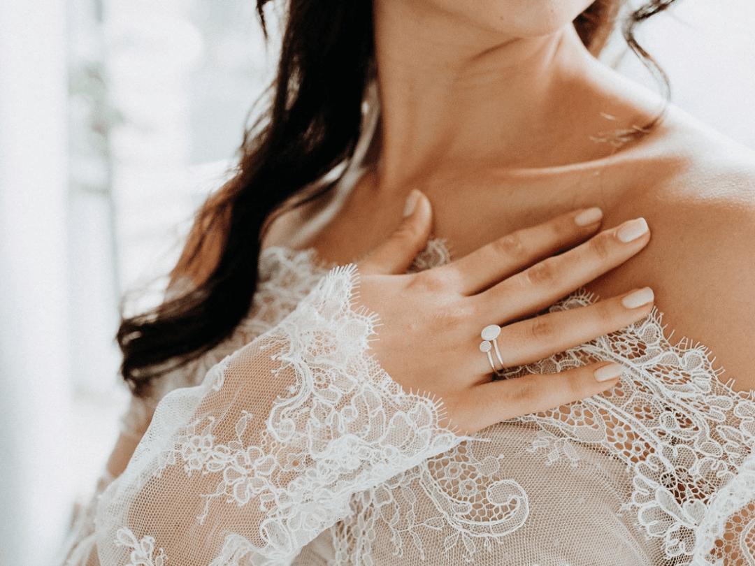 Oval Gems: Mondstein Ring | vergoldet, rosévergoldet, silber