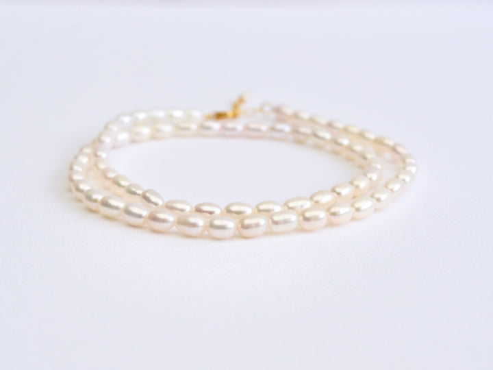 Pearl Collection: Edle Perlenkette mit AAA-Perlen | vergoldet