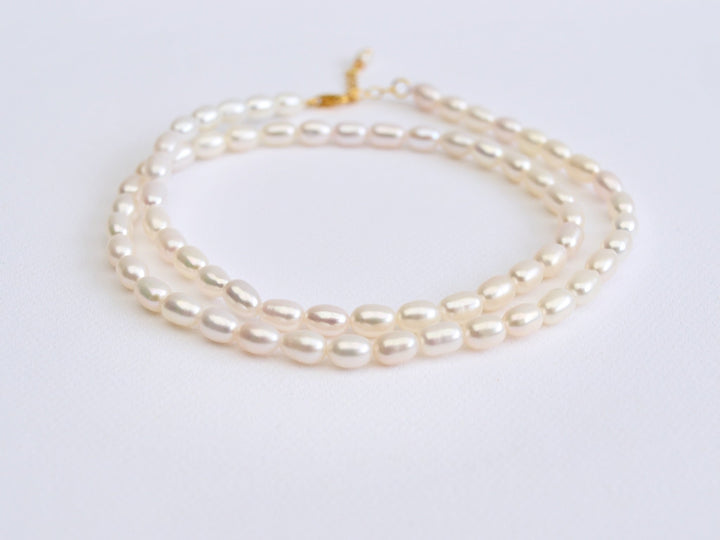 Pearl Collection: Edle Perlenkette mit AAA-Perlen | vergoldet