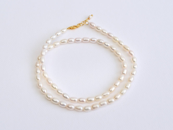 Pearl Collection: Edle Perlenkette mit AAA-Perlen | vergoldet