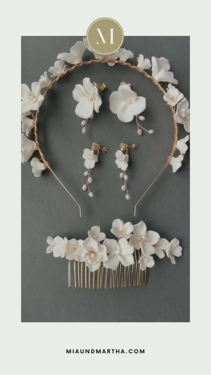 Marguerite: Haarreif | Farbe gold, silber, roségold