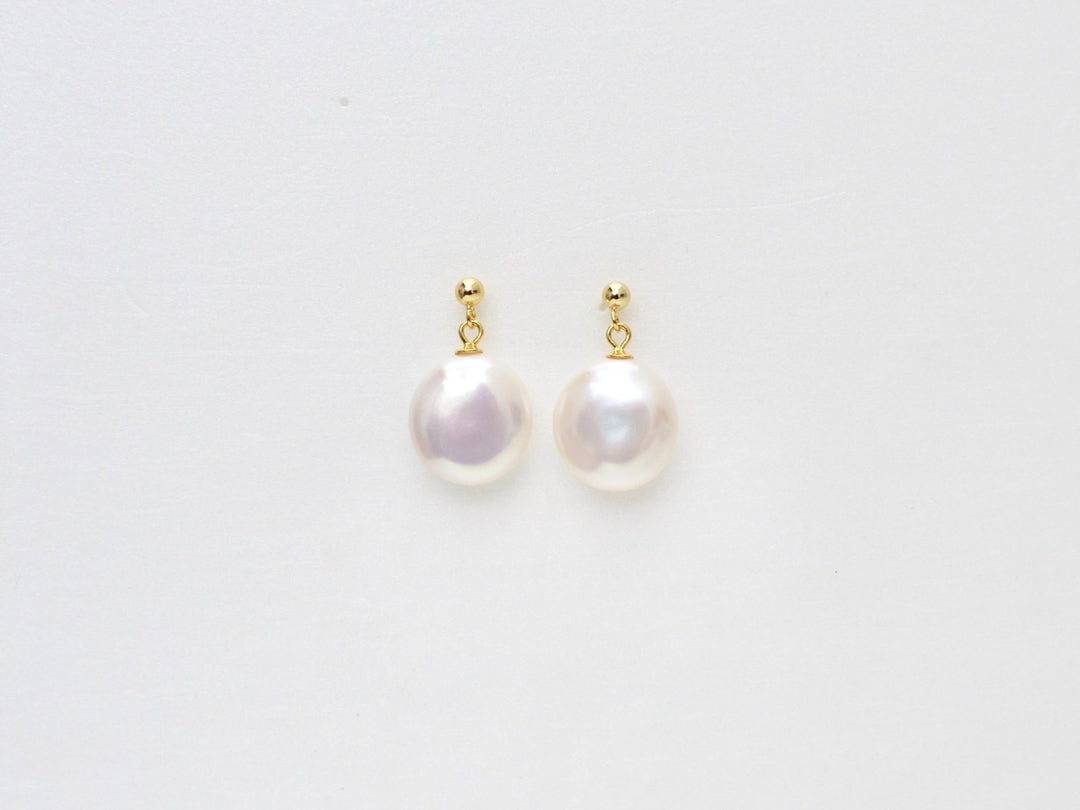 Coin Pearls: Moderne Perlenstecker mit echten Perlen | vergoldet