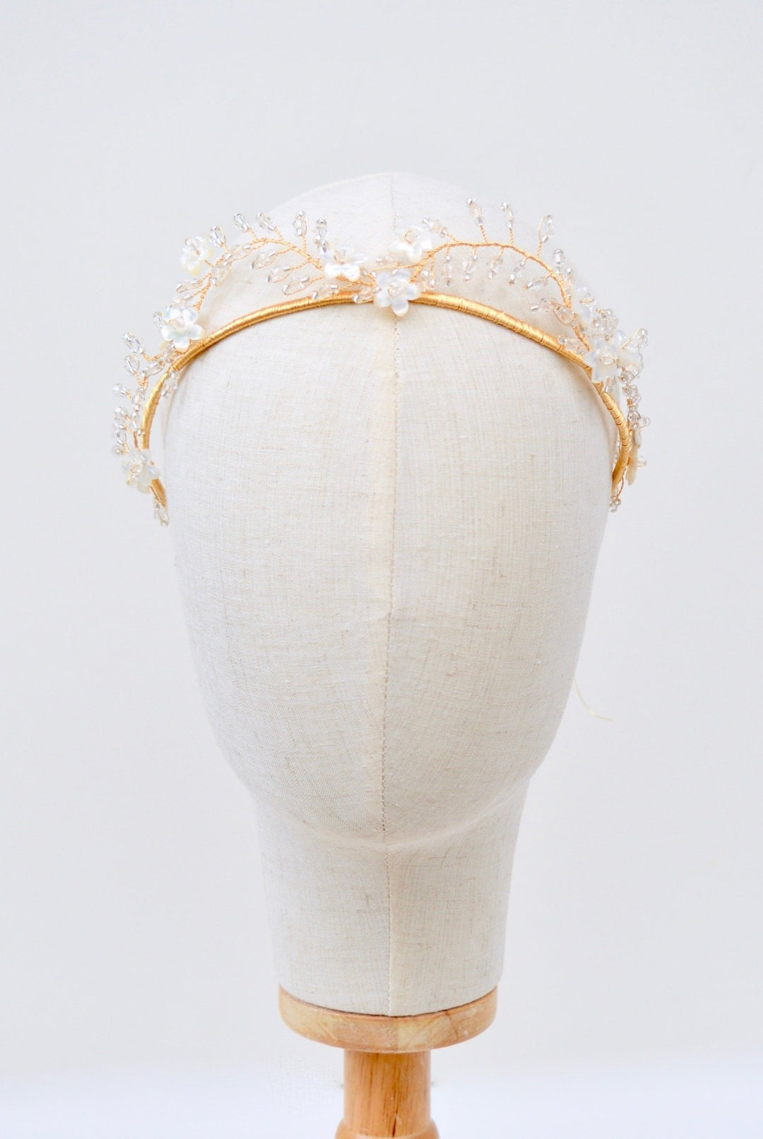 Haarschmuck Braut Diadem gold Mia&Martha