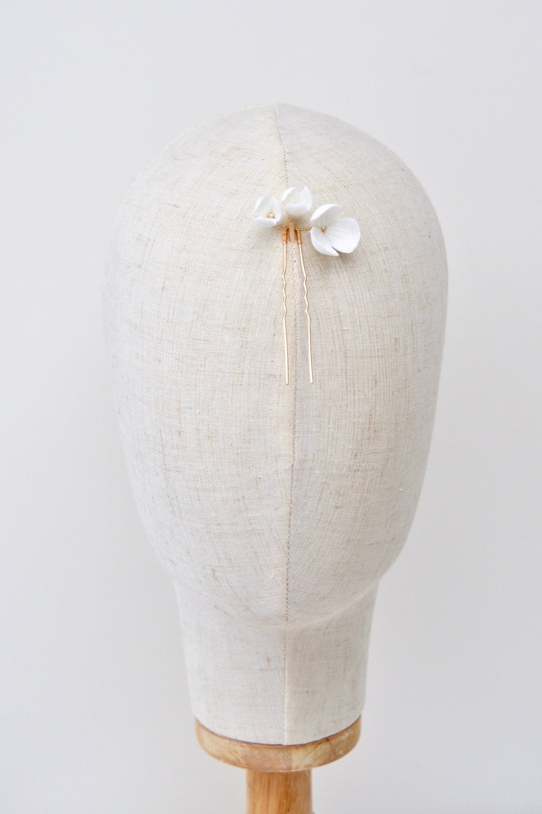 Florence: Haarnadel 3 Blüten | Farbe gold - Mia&Martha by Katja Schmalen