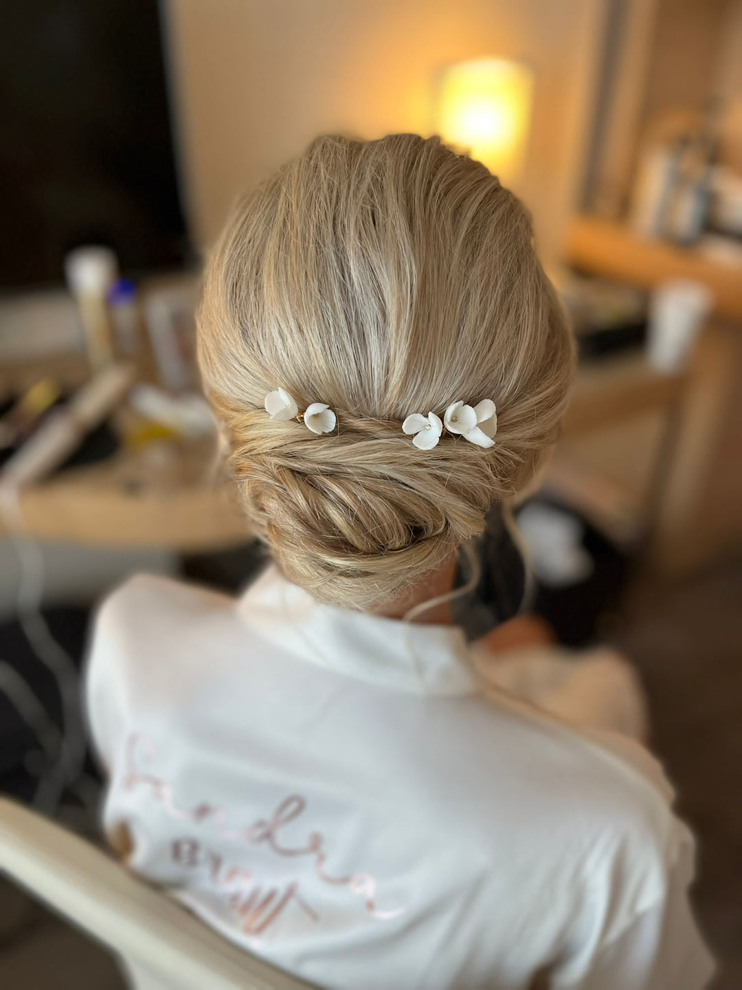 Florence: Haarnadel Set Blüten | Farbe gold, roségold oder silber