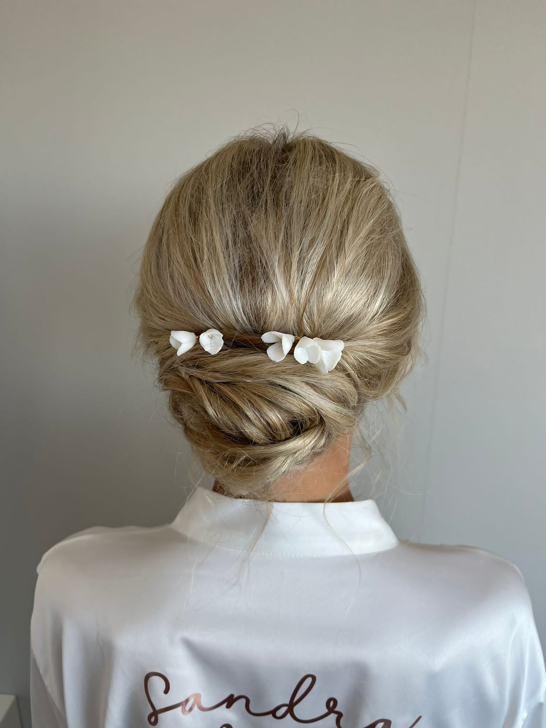 Florence: Haarnadel Set Blüten | Farbe gold, roségold oder silber