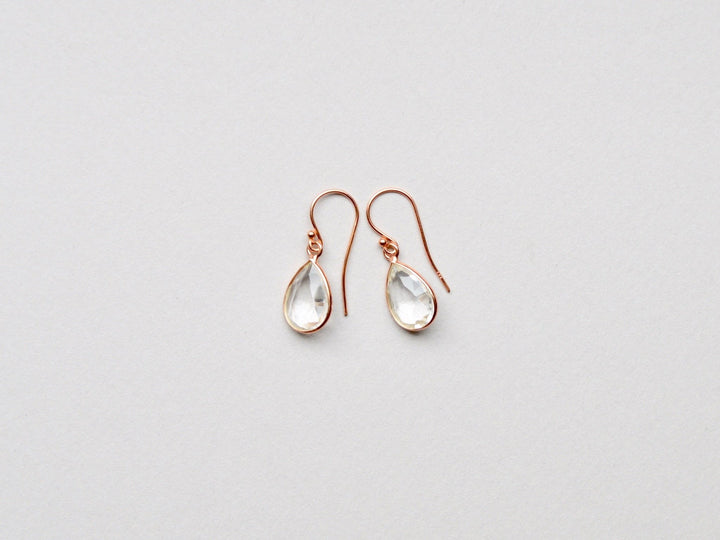 Gem Collection: Deluxe Rock Crystal Ohrhänger | vergoldet, rosévergoldet, silber - Mia&Martha by Katja Schmalen