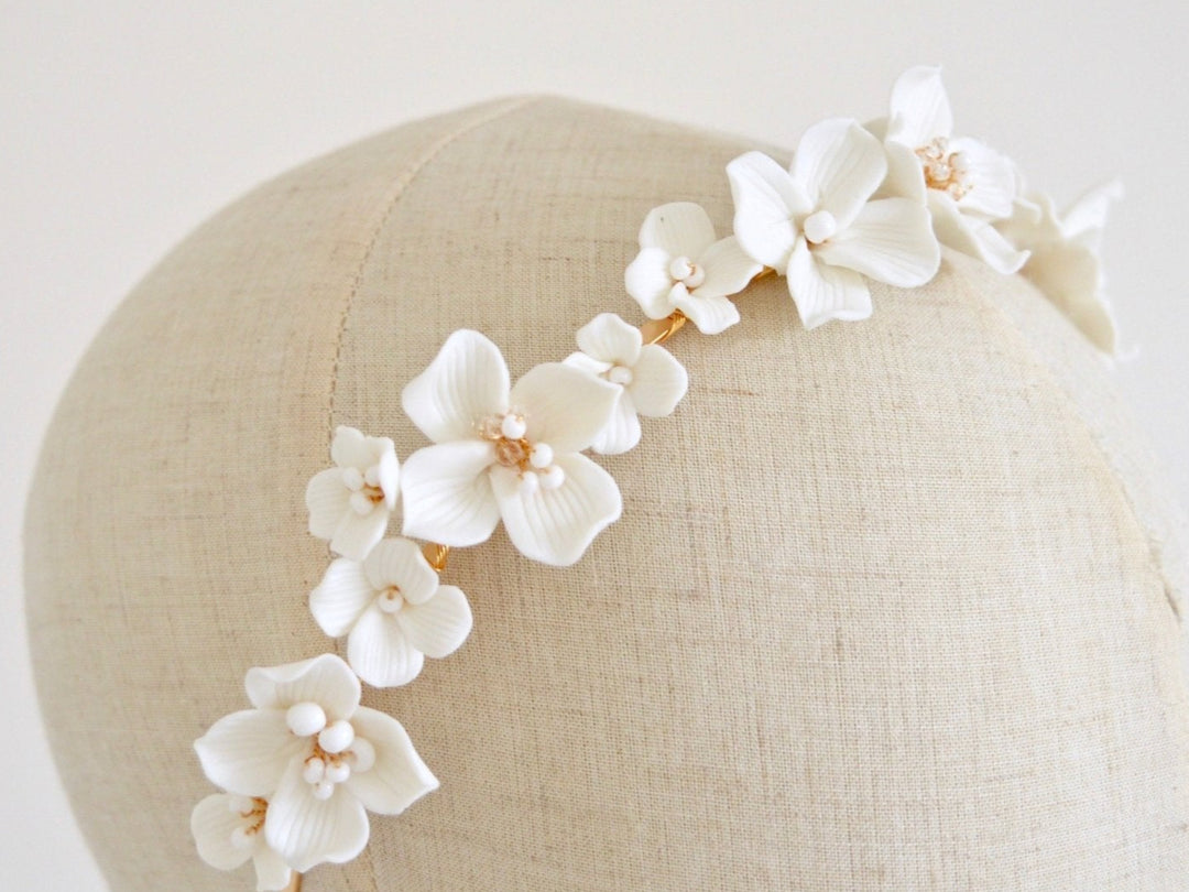 Marguerite: Haarreif | Farbe gold, silber, roségold