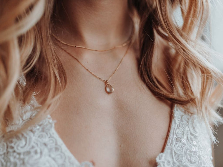 Necklace Love: Kurze Choker Kette Sparkles | vergoldet, rosévergoldet, silber - Mia&Martha by Katja Schmalen