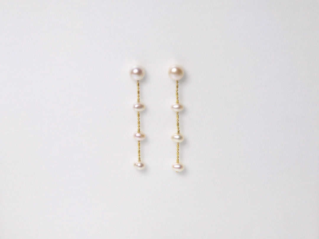 New Collection: Feminine Perlenohrringe | silber, vergoldet