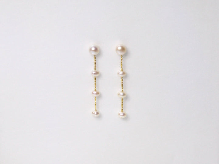 New Collection: Feminine Perlenohrringe | silber, vergoldet