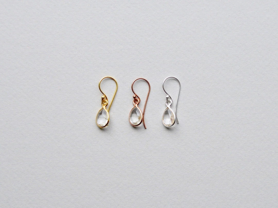 Rock Crystal: Quarz Kette vergoldet - Mia&Martha by Katja Schmalen