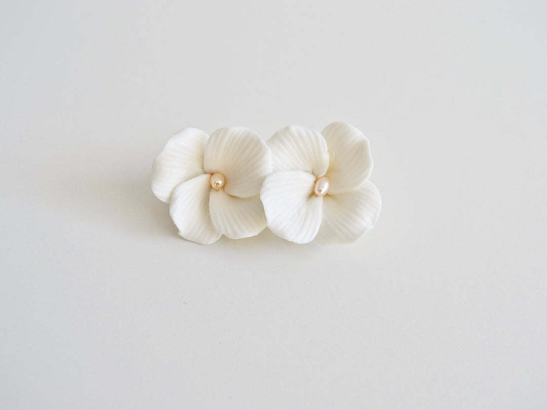 Violette: Kleine Haarklammer | Farbe gold oder silber