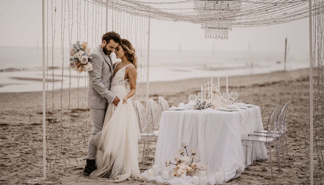 Strandshooting am Meer mit Perlenschmuck aus 925 Sterling Silber von Mia&Martha