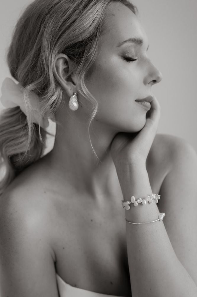 Baroque Pearls: Opulentes Perlenarmband | vergoldet