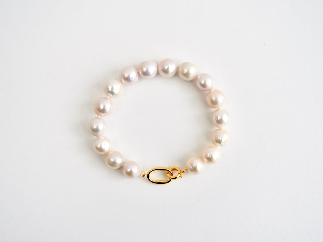 Baroque Pearls: Statement Perlenarmband | vergoldet