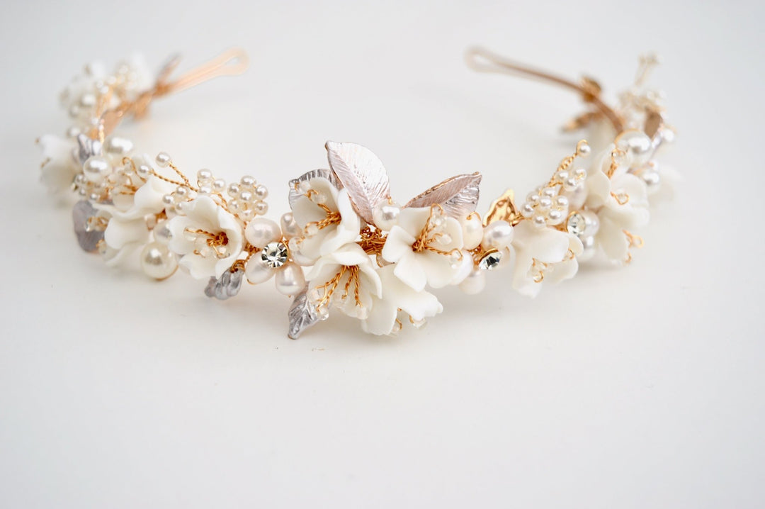 Sparkling: Haarreif Estelle | Farbe gold, roségold oder silber