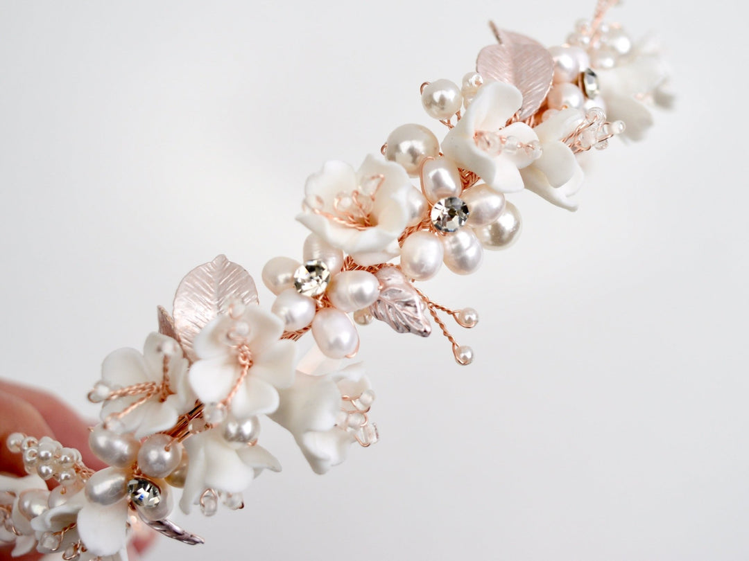 Sparkling: Haarreif Estelle | Farbe gold, roségold oder silber