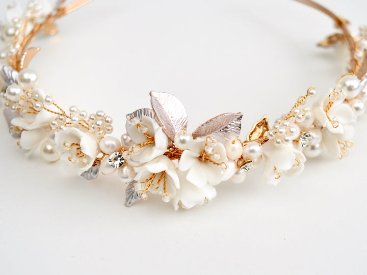 Sparkling: Haarreif Estelle | Farbe gold, roségold oder silber