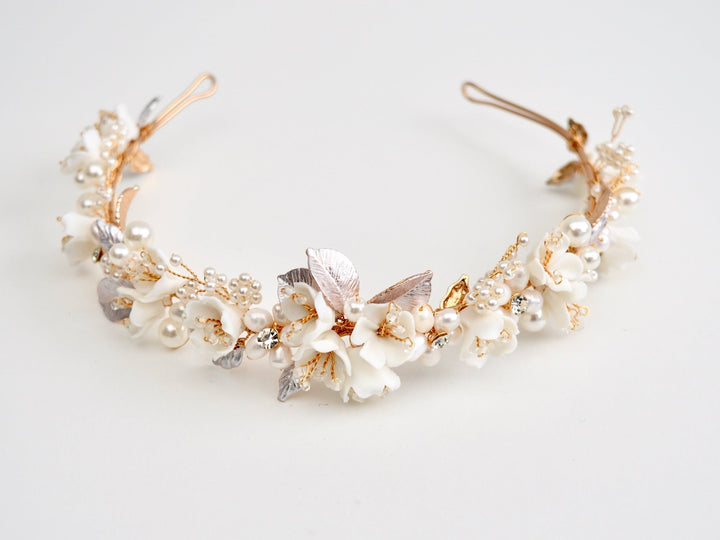 Sparkling: Haarreif Estelle | Farbe gold, roségold oder silber